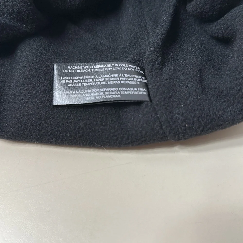 Wolverine Men’s Black Knit Beanie Soft Embroidered Logo